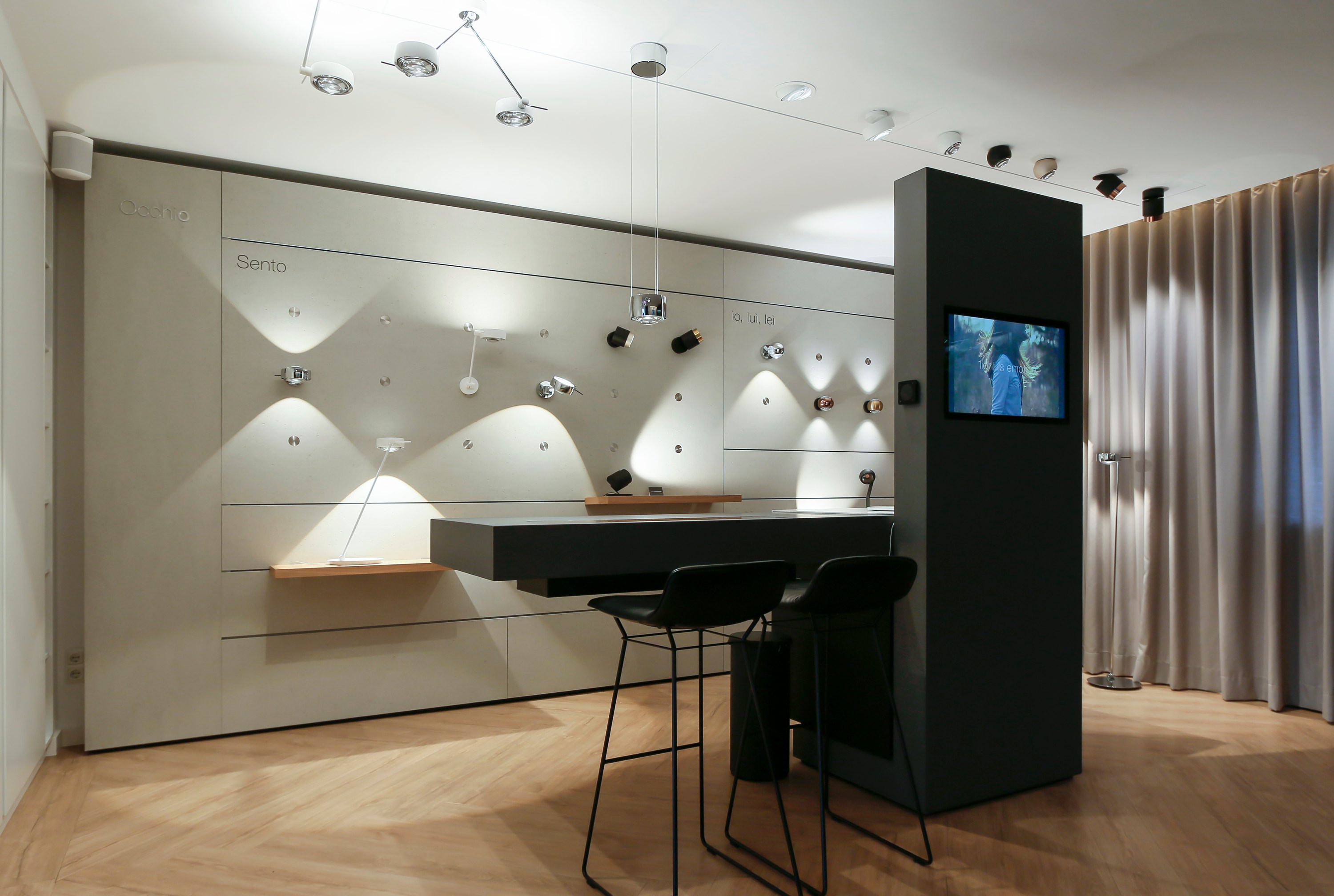 Beleuchtung — Showroom Bäckergasse