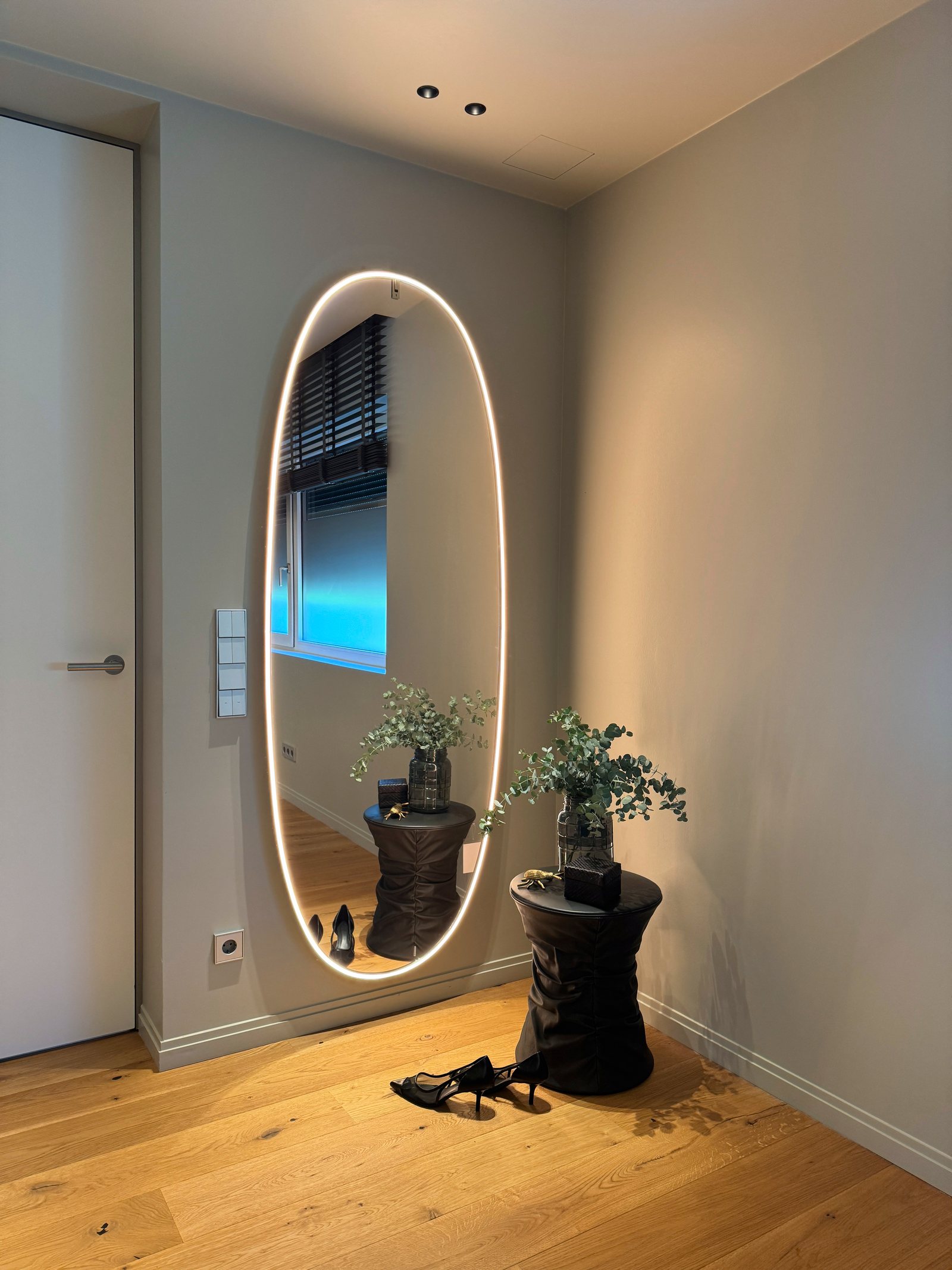 Haus mit Blattgold-Ankleide