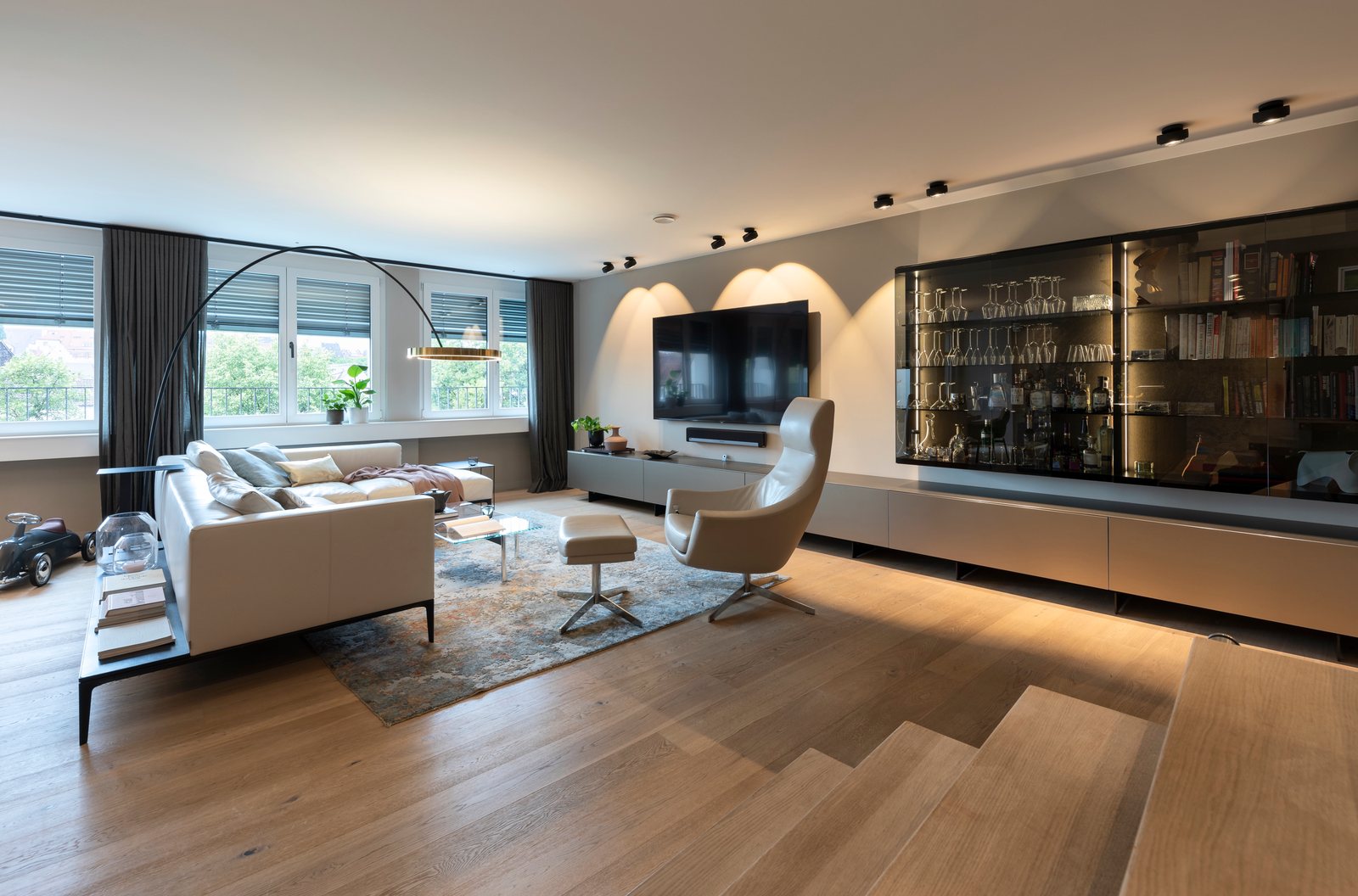 Wohnung über den Dächern