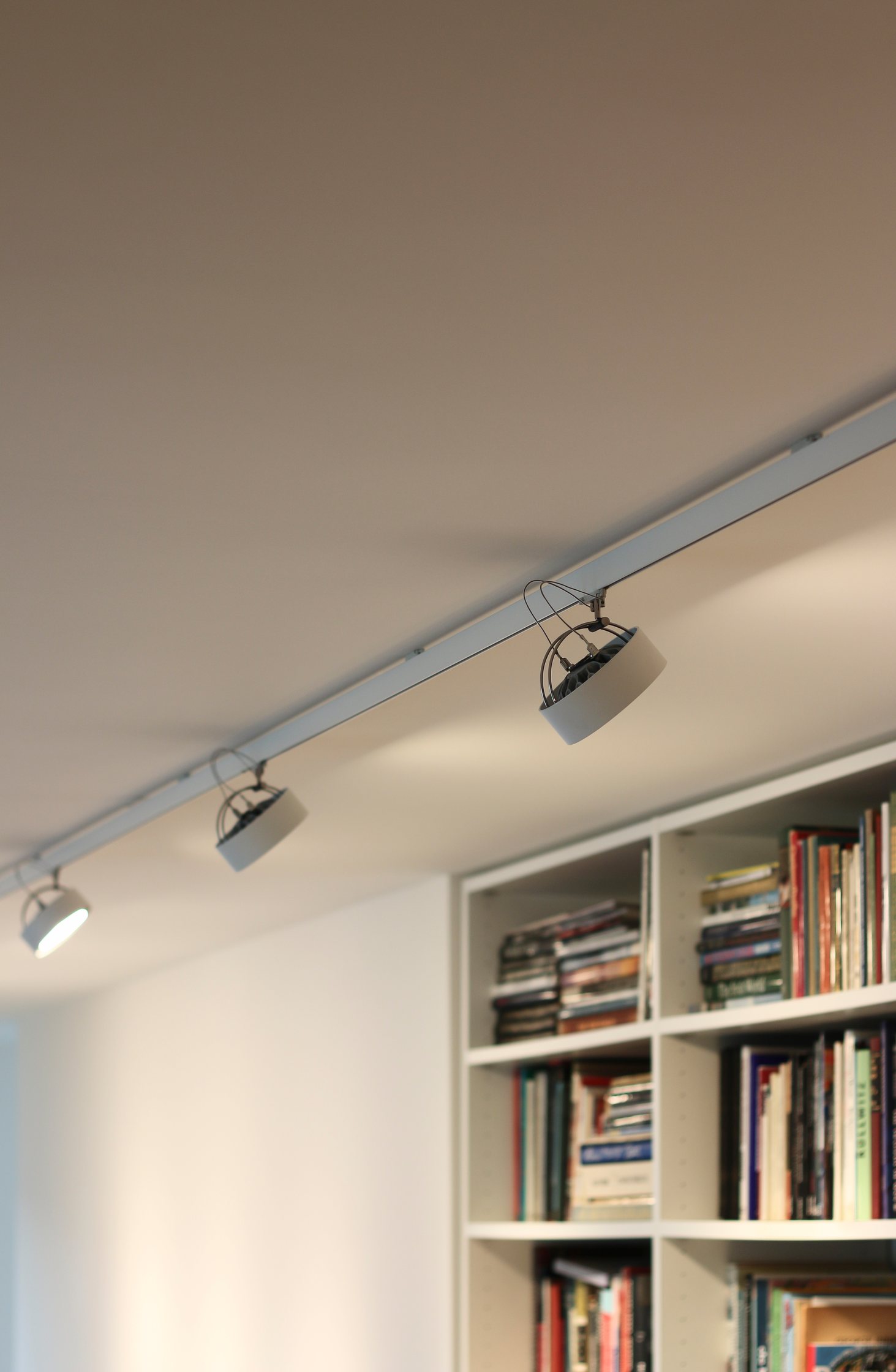 Bibliothek im Licht