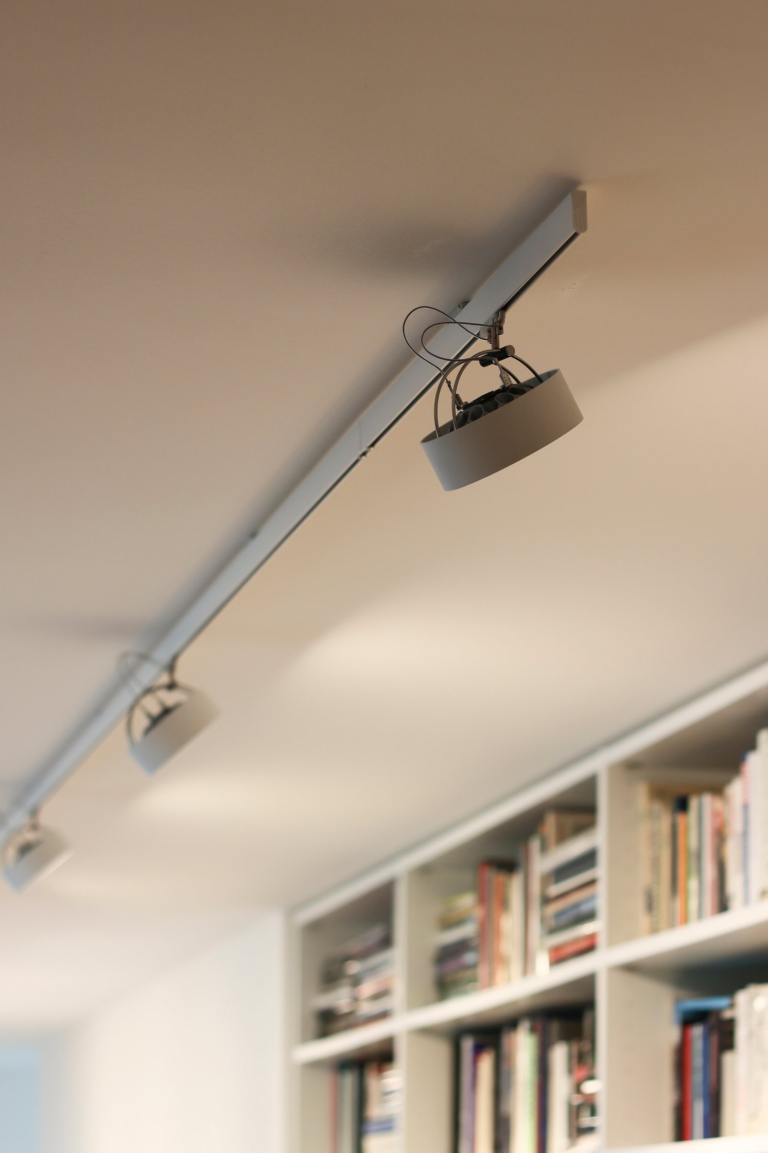 Bibliothek im Licht